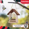 KOTARBAU® Mangiatoia Per Uccelli Selvatici Legno Anteprima dell’immagine prodotto 4