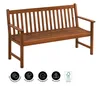Dehner Gartenbank Mykonos, 3-Sitzer, 150 x 89 x 61.5 cm, Produktbild-Vorschau 3