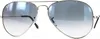 Ray-Ban Damen Aviator Sonnenbrille, Silber (003/3f), 55 mm Produktbild-Vorschau 6