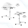 Table d'ordinateur portable Table de bureau avec roulettes Voir les images du produit 9