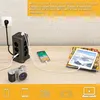 12 Fach Mehrfachsteckdose mit 4 USB Steckdosenturm Produktbild-Vorschau 7