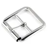 Gürtelschnalle Roll-Schnalle mit Dorn Sattlerschnallen 33 x 34 mm silberr Produktbild-Vorschau