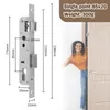RVS Insteekslot 85 x 20 mm voor Tuindeuren Productafbeelding-voorbeeld 2