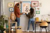 MG Design Braun Bilderrahmen 40 x 80 cm - Aus echtem Holz Produktbild-Vorschau 3