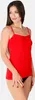 Bellivalini Damen Unterhemd aus Viskose BLV50-218 (Rot, XS Produktbild-Vorschau 2