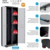 Keter Linear Utility Gartenschrank aus Kunststoff, Produktbild-Vorschau 5