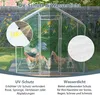 Wolierka dla kur 2x2x2 m z zamkiem bezpieczeństwa i Podgląd zdjęcia produktu 4