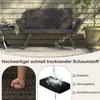 COSTWAY Gartenbank Polyrattan Liegefunktion, Gartensofa mit Produktbild-Vorschau 5
