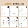 ZMH Lampada da parete a LED, con porta USB, 2W, lampada da Anteprima dell’immagine prodotto 8
