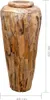 vidaXL Deko-Vase 40 x 80 cm Massivholz Teak Produktbild-Vorschau 8