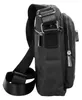 A side view of a gray shoulder bag against a white background. Produktbild-Vorschau