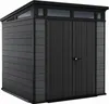 Gartenhaus Keter Cortina 7x7 graphit, mit Boden, Produktbild-Vorschau 1