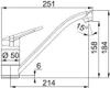 Franke Delta Novara Plus Küchenarmatur mit Festauslauf, Produktbild-Vorschau 2