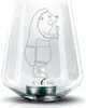 Mr. & Mrs. Panda Glas Windlicht Igel Wein - Transparent - Produktbild-Vorschau 1