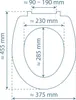 Sedile WC SCHÜTTE CARRIBEAN, sedile WC in duroplast con Anteprima dell’immagine prodotto 20