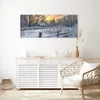 Glasbild 125x50cm in XXL für Wohnzimmer, Schlafzimmer Motiv Produktbild-Vorschau 3