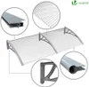 Auvent VOUNOT® pour porte d'entrée, 200 x 80 cm, auvent Voir les images du produit 7