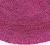 HOMESCAPES Tapis de sol rond framboise 80 cm 100% coton Voir les images du produit 2