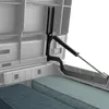 Keter Gartenbox "Northwood" 623L - Weiß - 155x72x70 cm - Produktbild-Vorschau 2