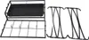 Umbrella Storage Rack Iron with Drip Tray 10 Holes 8 Hooks Náhled obrázku produktu 6