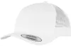 Yupoong Retro Trucker Cap weiß Uni Anteprima dell’immagine prodotto 5