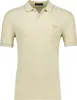 Fred Perry Polo beige Baumwolle normale Passform einfarbig Produktbild-Vorschau 1