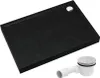 AQUABAD® Duschwanne Komplettset Ultima LeakProtect® Black Produktbild-Vorschau 1