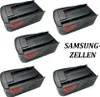5x Trade-Shop Premium Li-Ion Akku, 36V / 5000mAh kompatibel Produktbild-Vorschau 1