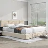 Okwish čalouněná postel 160x200 cm, s laťkovým roštem a Náhled obrázku produktu 9