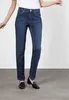 MAC Jeans Damen Melanie Straight Jeans, Blau (Dark Blue Produktbild-Vorschau 3