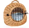 Korbhöhle Transportkorb Katzenhöhle aus Weide 45 cm Natur Produktbild-Vorschau 2