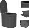 Campingtoilette mit Deckel,Tragbare Produktbild-Vorschau 1