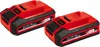 Einhell 18V 4Ah PXC Plus Twinpack 4511629 Ersatz-Akku 4 Ah Produktbild-Vorschau 1