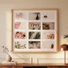 Drevený fotorámik na 12 fotografií FORMIN, 59 x 54 cm Náhľad obrázku produktu 2
