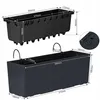 Prosperplast Blumentopf | Urbi Case | Anthrazit | 40 cm Produktbild-Vorschau 3
