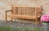 LC Garden »Kampen« Gartenbank Teakholz Holzbank Produktbild-Vorschau 2