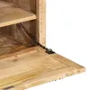 Schuhbank 85x40x45 cm Massivholz Mango Produktbild-Vorschau 9