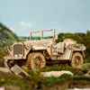 3D-Holzpuzzle Armee-Feldwagen - langanhaltender Puzzlespaß Produktbild-Vorschau 1