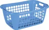 Sunware Wäschekorb Basic 79L blau 65 x 45 x 27 cm Produktbild-Vorschau 1
