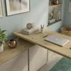 Rohový stôl Vicco Notivo Kašmír 135 x 55 cm s kartotékou, Náhľad obrázku produktu 4