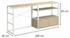 Set di 2 appendiabiti modulari KADRA 200x85cm per mansarda Anteprima dell’immagine prodotto 3