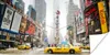 MuchoWow® Poster New York - Taxi - Architektur 40x20 cm - Produktbild-Vorschau 1