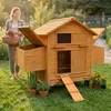 Mucola Hühnerstall inkl. 2 Nestboxen und Rampe Rollbar Produktbild-Vorschau 4