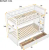 Merax Etagenbett 90x200cm mit Rausfallschutz und Produktbild-Vorschau 7