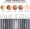 Mitesserentferner Komedonenquetscher Set -10PCS Blackhead Produktbild-Vorschau 2