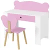 AIYAPLAY Kinderschreibtisch Set mit Tischplatte & Schublade Produktbild-Vorschau 1