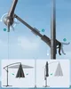SONGMICS Slunečník 350 cm, UV ochrana UPF 50+, slunečník se Náhled obrázku produktu 6