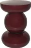 Brix - Beistelltisch Dex Maroon - 33x33x50cm Produktbild-Vorschau 3