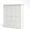 Tvilum 753694949, Weiß, Garderobe, 9 Regale, 4 Tür(en), Produktbild-Vorschau 8