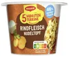 Maggi - 5 Minuten Terrine - Rindfleisch Nudeltopf - 42g Produktbild-Vorschau 5